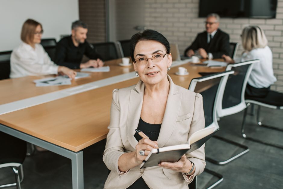 Sessão de acompanhamento de liderança